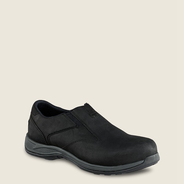 Red Wing Slip-On Hombre Negros/Grises - Comfortpro - Safety Toe - 518-YLMIWH